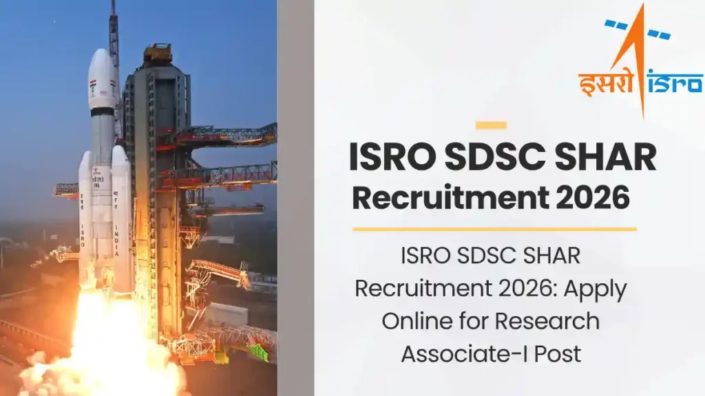 ISRO SDSC SHAR Recruitment 2026 Apply Online for Research Associate-I Post_result